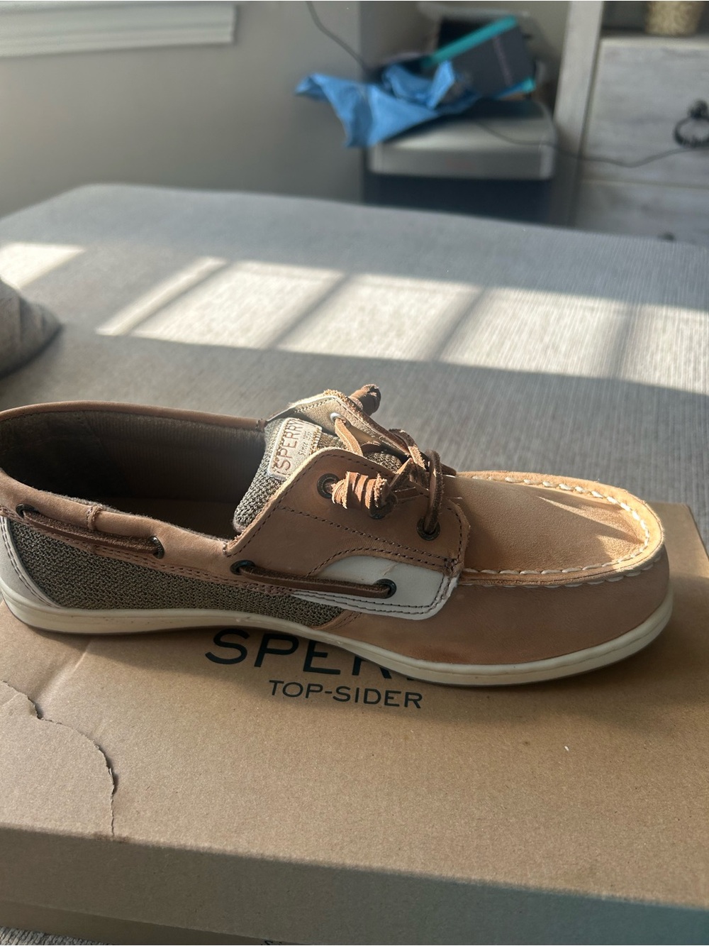 Sperry Girls Brown Boat Shoe - Classic Top-Sider